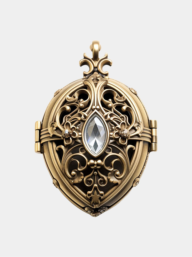 Sunbeam Crystal Pendant